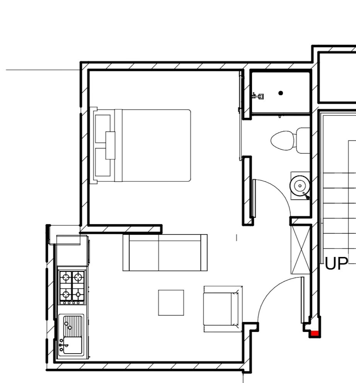 Plan for 1 - bedroom